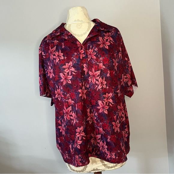 Vintage Jaylan of California Women Size L Blouse Made in USA - Picture 10 of 11